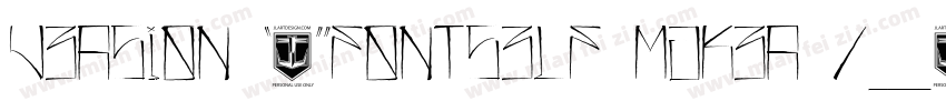 Version 1022Fontself Maker 357字体转换